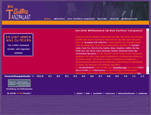 Tablet Screenshot of don-carlitos-tanzpalast.de